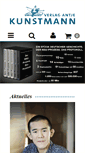 Mobile Screenshot of kunstmann.de
